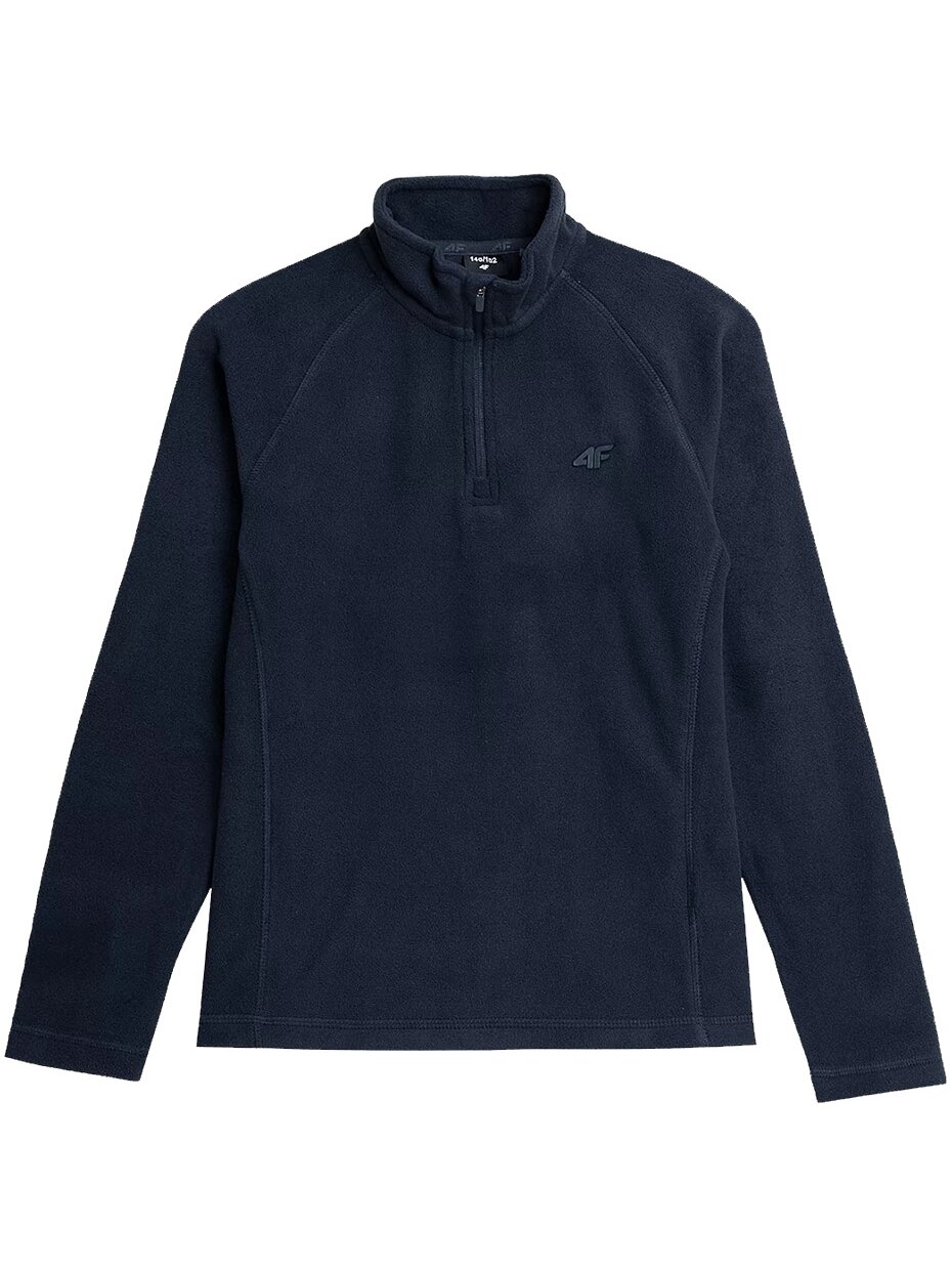Fleece džemperis mergaitei 4F, tamsiai mėlynas HJZ21 JBIDP001 31S Fleece džemperis mergaitei 4F, tamsiai mėlynas HJZ21 JBIDP001 31S
