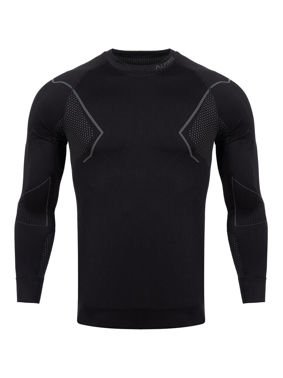 Alpinus Active Base Layer vyriškas termo džemperis, juodos ir pilkos spalvos GT43189 4 Alpinus Active Base Layer vyriškas termo džemperis, juodos ir pilkos spalvos GT43189 4