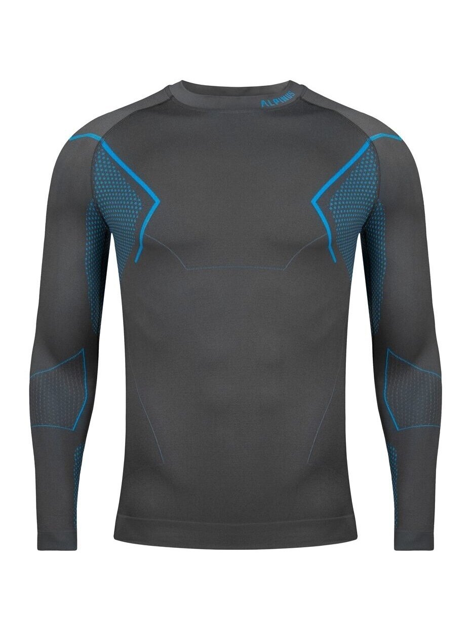Džemperis vyriškas termoaktyvus Alpinus Active Base Layer pilkas GT43860 8