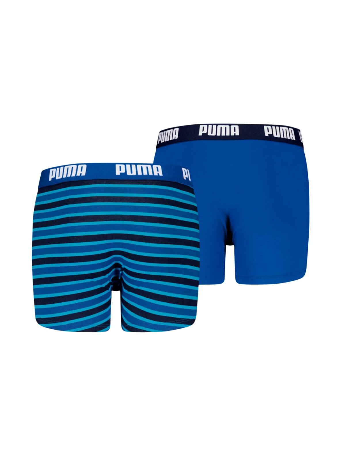 Puma Everyday Striped vaikiški šortai, 2 pak. mėlynos ir juodos spalvos 938970 04 2