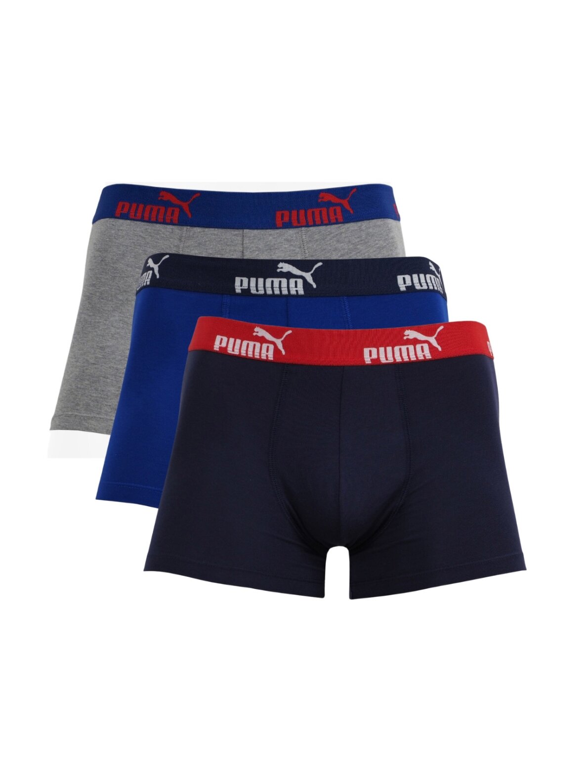 Puma vyriški boxeriai Sodalite 3 poros tamsiai mėlyni, mėlyni, pilki 100003547 3733/ 005 020