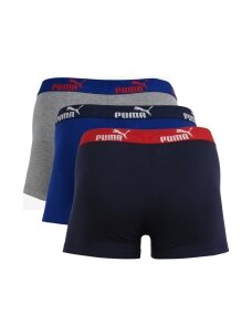 Puma vyriški boxeriai Sodalite 3 poros tamsiai mėlyni, mėlyni, pilki 100003547 3733/ 005 020
