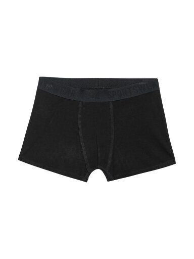 4F Bokseriai berniukams M061 3 poros juoda