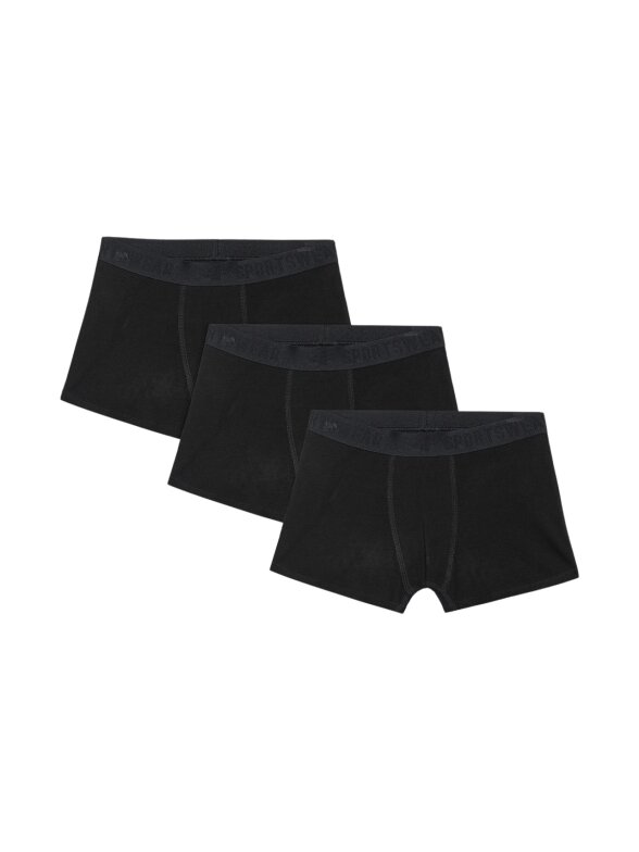 4F Bokseriai berniukams M061 3 poros juoda