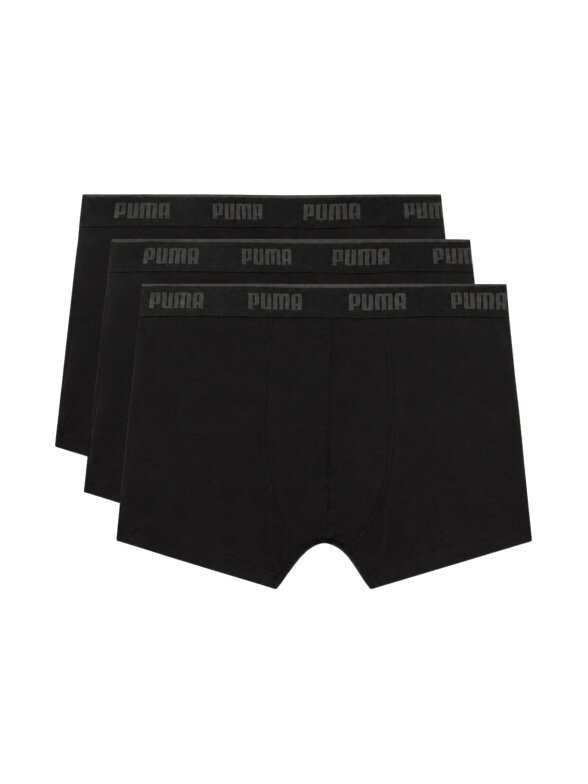 Puma vyriški bokseriniai šortai 3 pak. juodi 947130 03