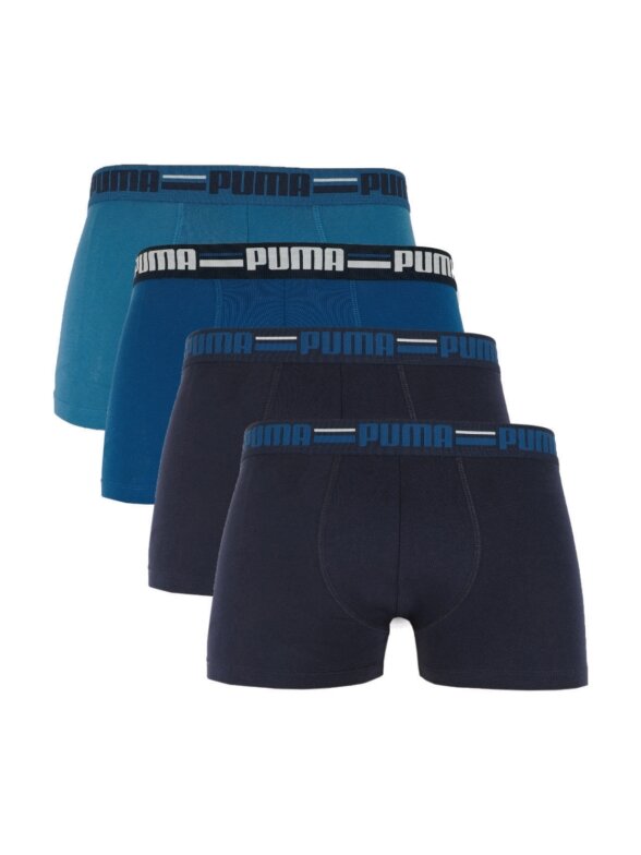 Puma vyriški trumpikiai Brand Elastic 4 poros tamsiai mėlyni/mėlyni 938197 02
