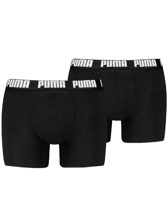 Puma Everyday Basic 2p vyriški šortai juodi 938320 01 Puma Everyday Basic 2p vyriški šortai juodi 938320 01