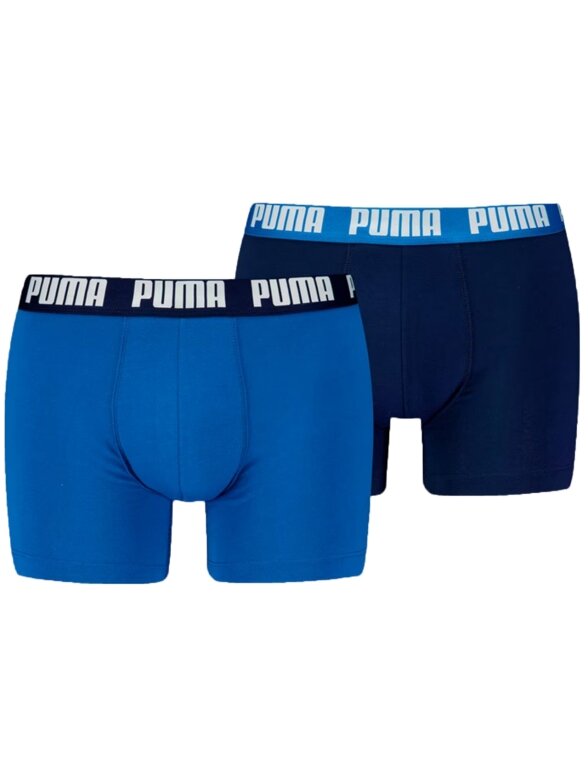 Puma Everyday Basic 2p vyriški šortai mėlyni, tamsiai mėlyni 938320 04