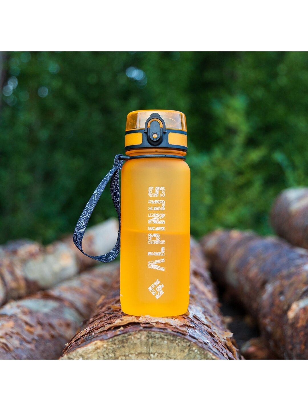 Alpinus Trysil tritano gertuvė, 650 ml, oranžinė, UZ11711 1 Alpinus Trysil tritano gertuvė, 650 ml, oranžinė, UZ11711 1