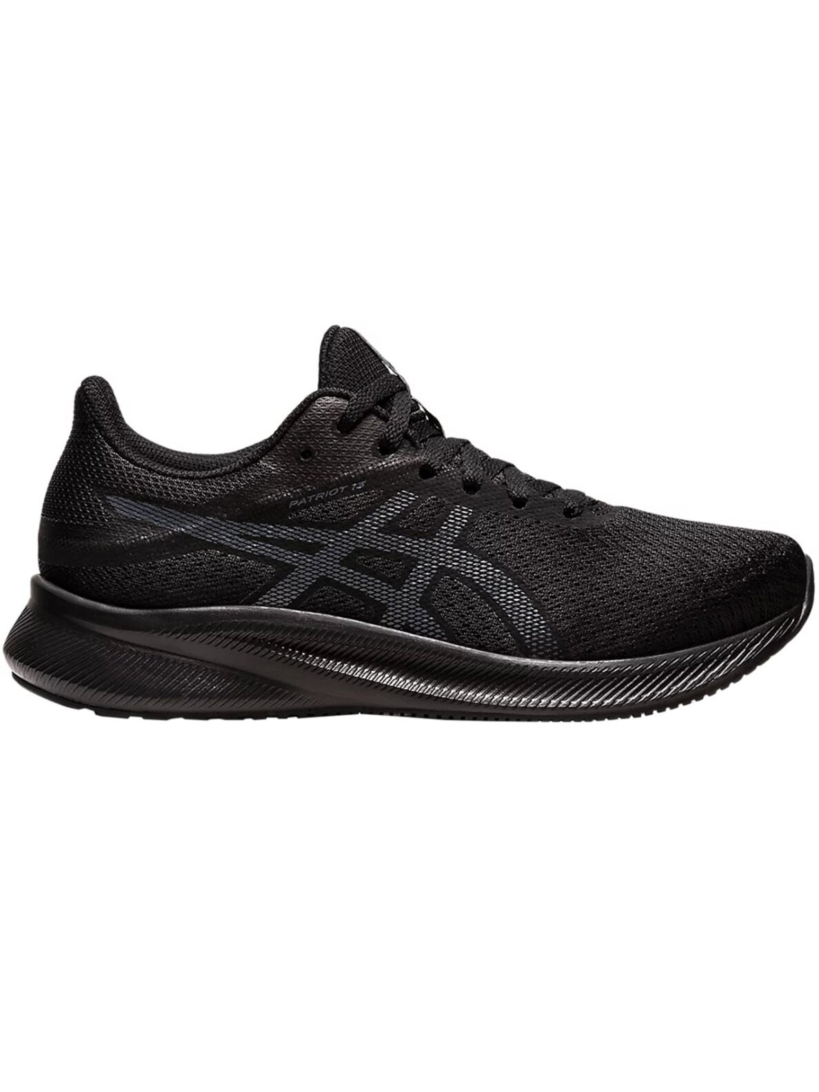 Asics Patriot 13 moteriški bėgimo bateliai, juodi 1012B312 002