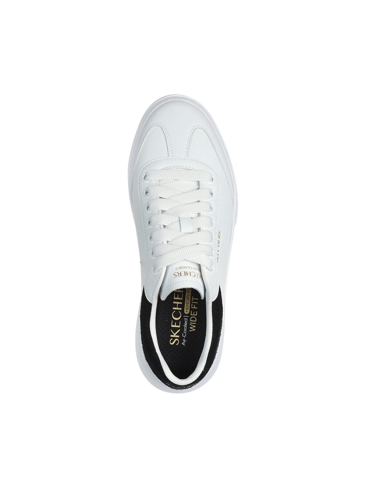 Skechers Cordova moteriški eko odos batai, balti 185060 WBK 2 Skechers Cordova moteriški eko odos batai, balti 185060 WBK 2