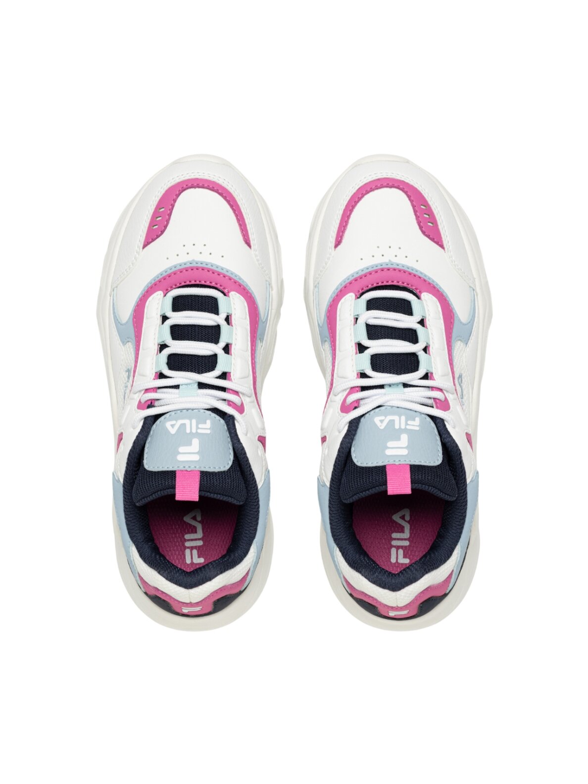 Fila moteriški bateliai Collene CB, balti-rožiniai FFW0046 13528 3