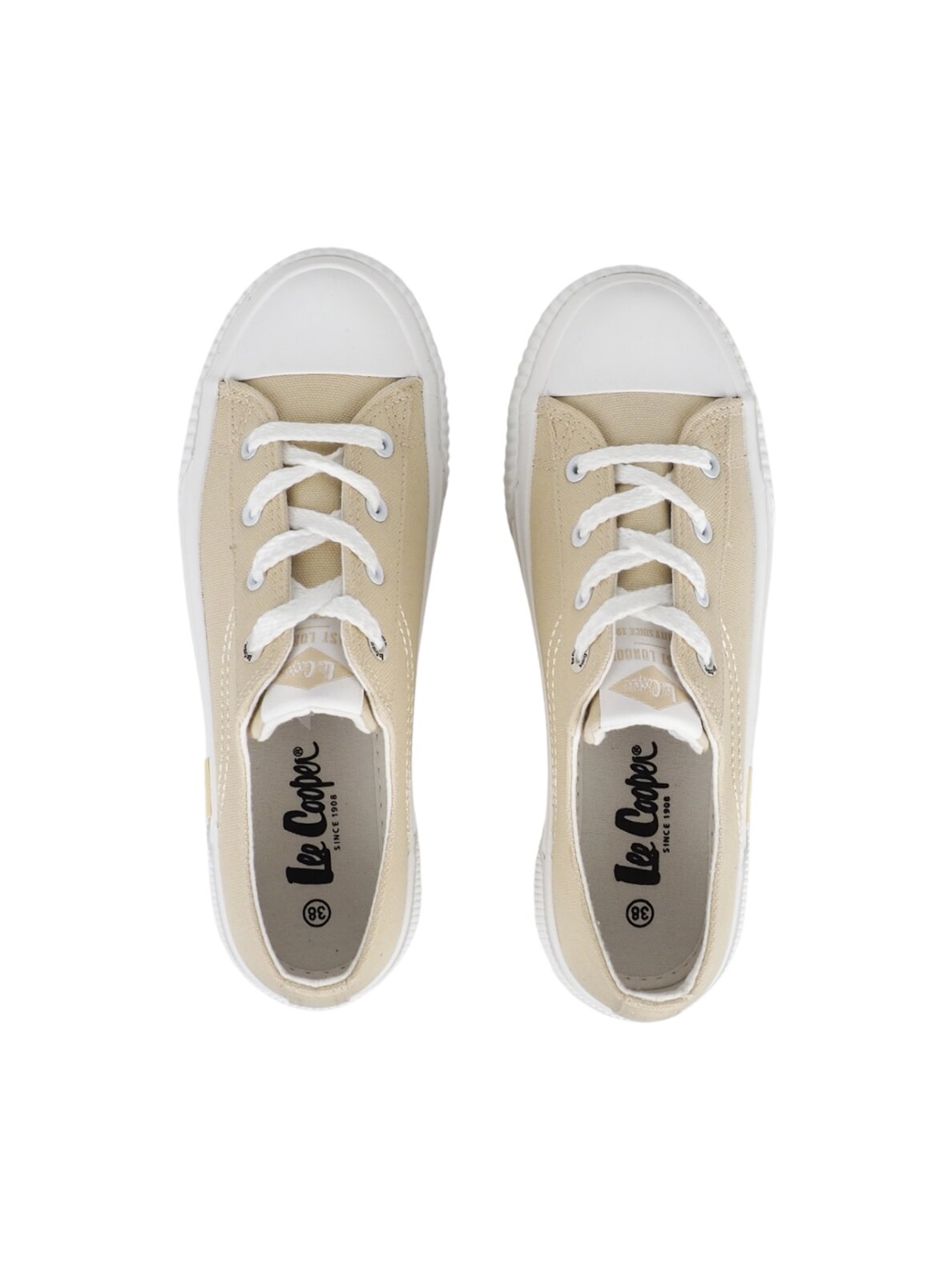 Lee Cooper moteriški batai, smėlio spalvos LCW-25-02-3326LA 3 Lee Cooper moteriški batai, smėlio spalvos LCW-25-02-3326LA 3