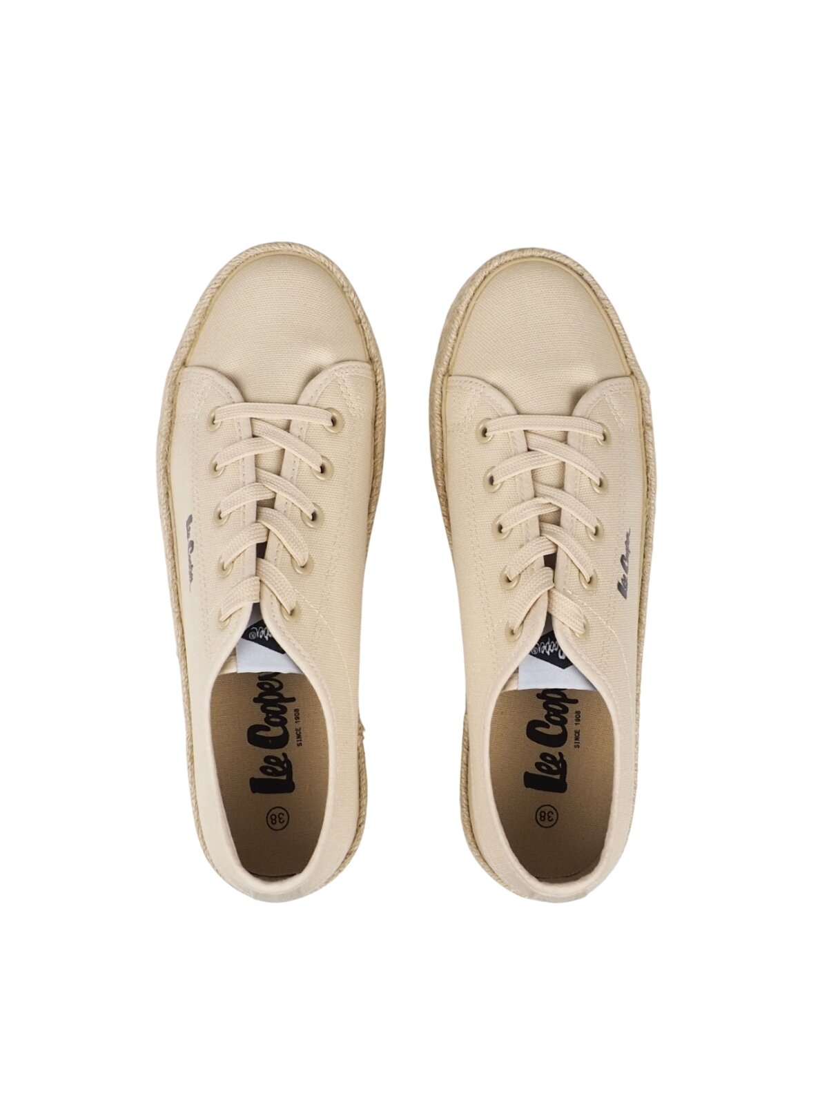 Lee Cooper moteriški batai, smėlio spalvos LCW-25-44-3215LA 3 Lee Cooper moteriški batai, smėlio spalvos LCW-25-44-3215LA 3