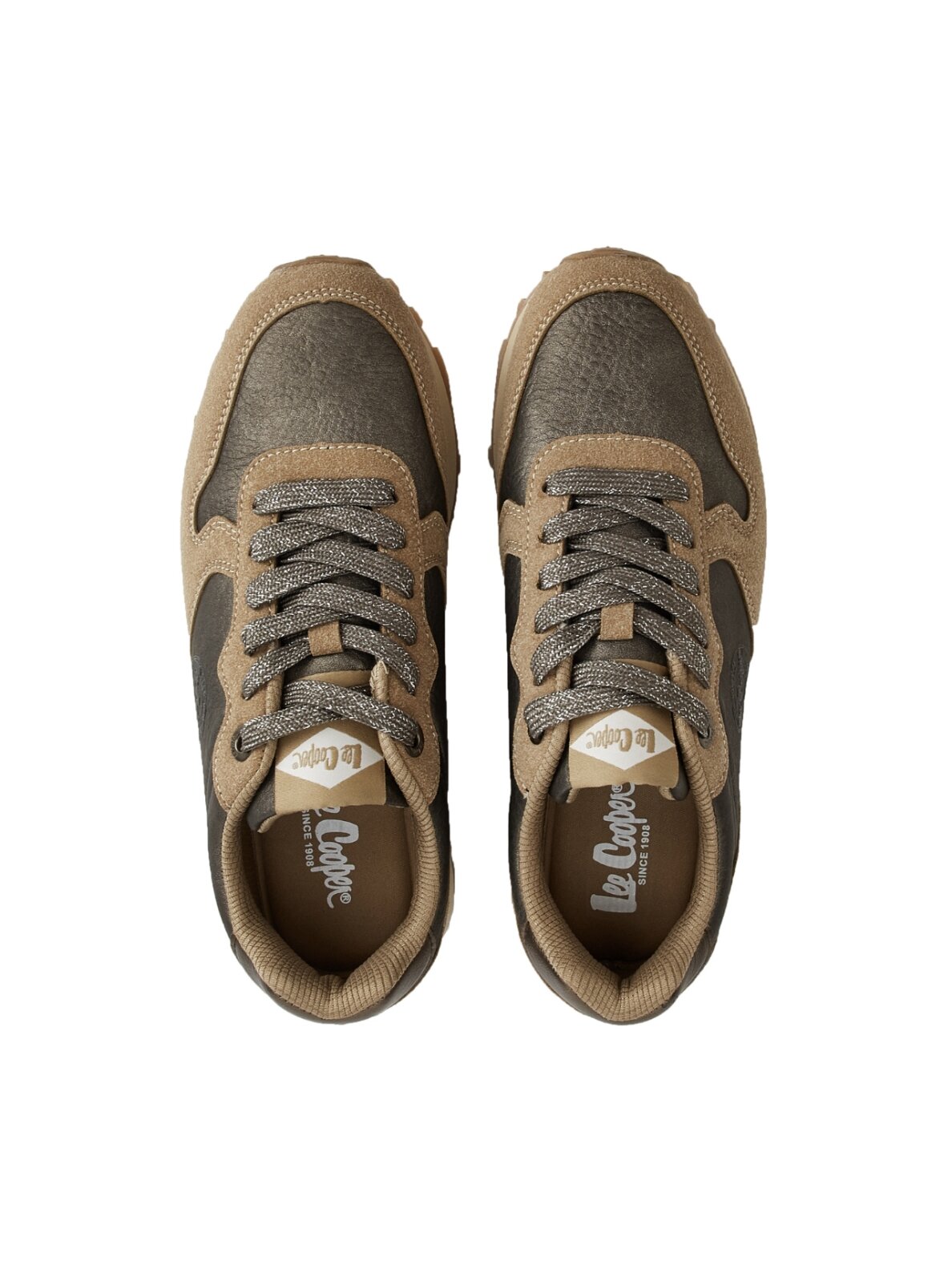 Lee Cooper moteriški batai rudos ir pilkos spalvos LCJ-25-03-3827LA 3