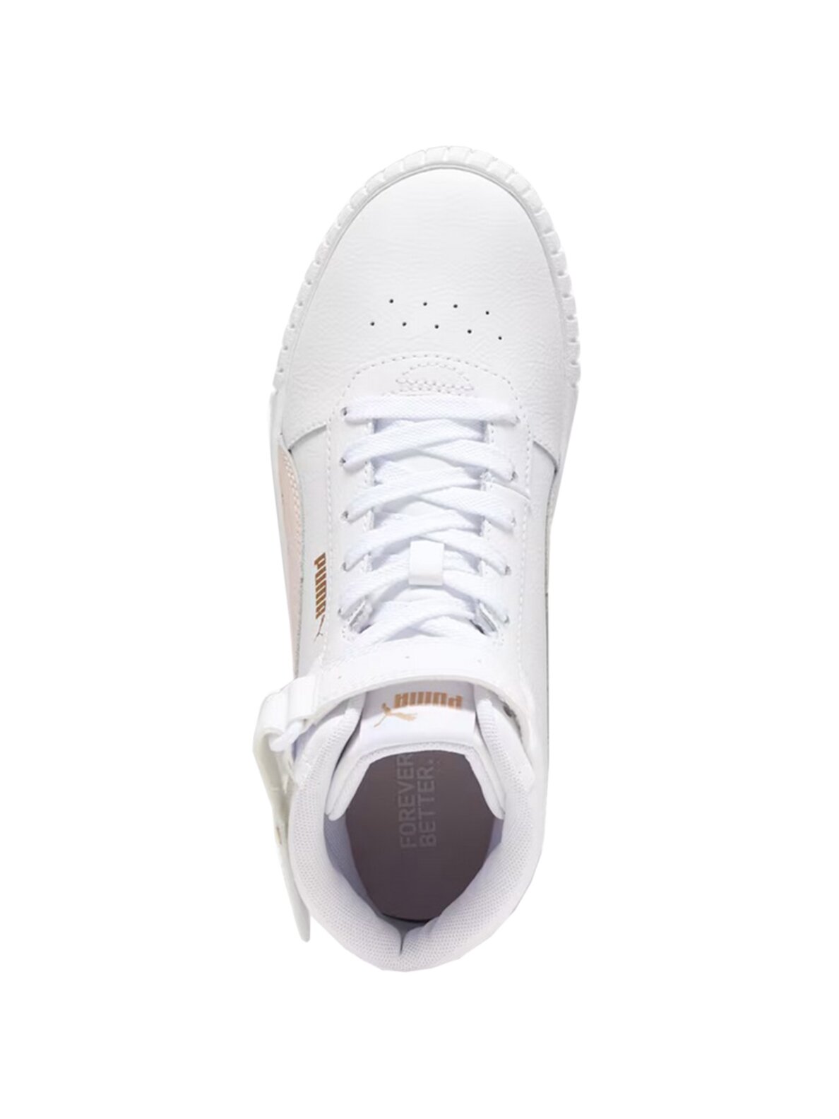 Puma Carina 2.0 Vidutiniai moteriški batai balti 385851 07 1 Puma Carina 2.0 Vidutiniai moteriški batai balti 385851 07 1