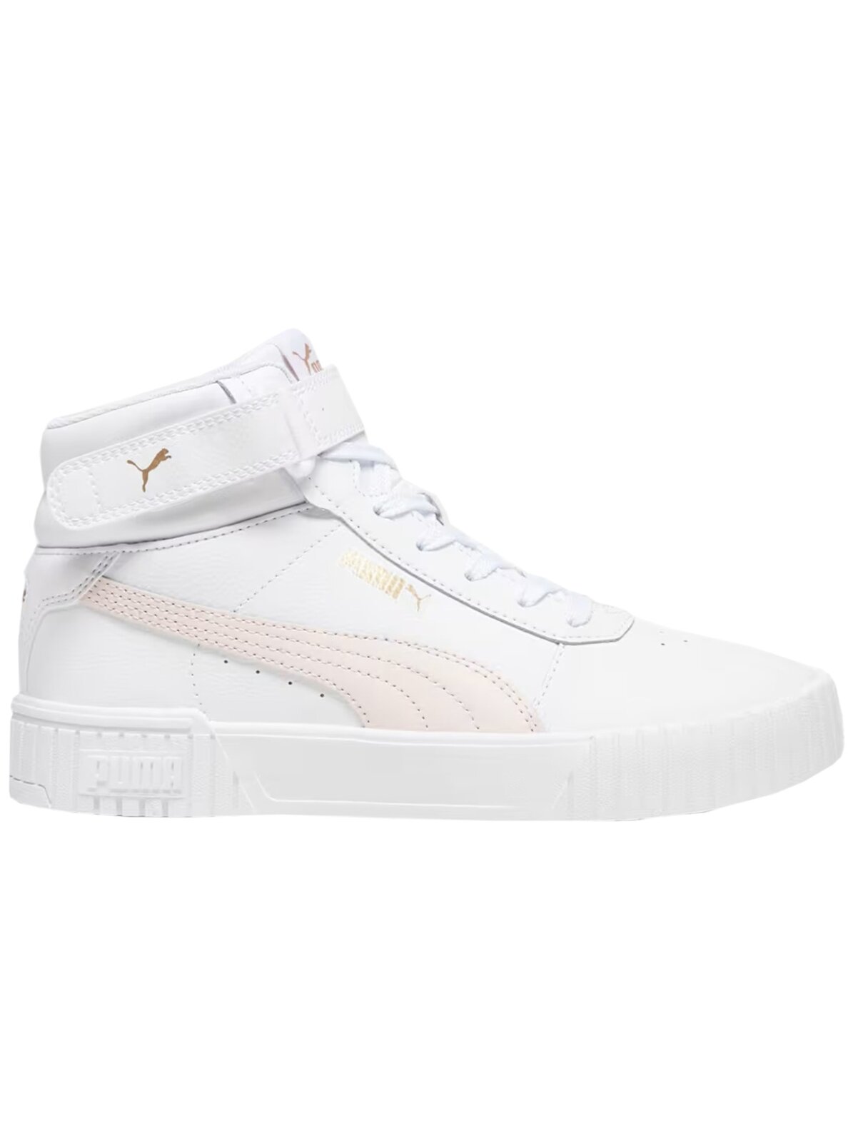 Puma Carina 2.0 Vidutiniai moteriški batai balti 385851 07