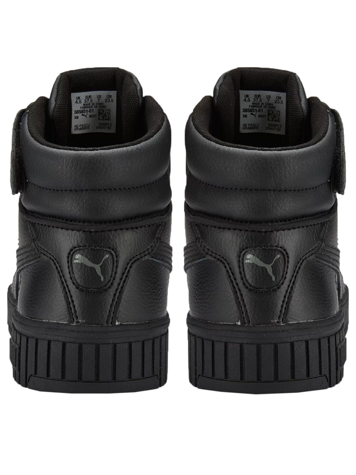 Puma Carina 2.0 Mid moteriški batai juodi 385851 01 4 Puma Carina 2.0 Mid moteriški batai juodi 385851 01 4