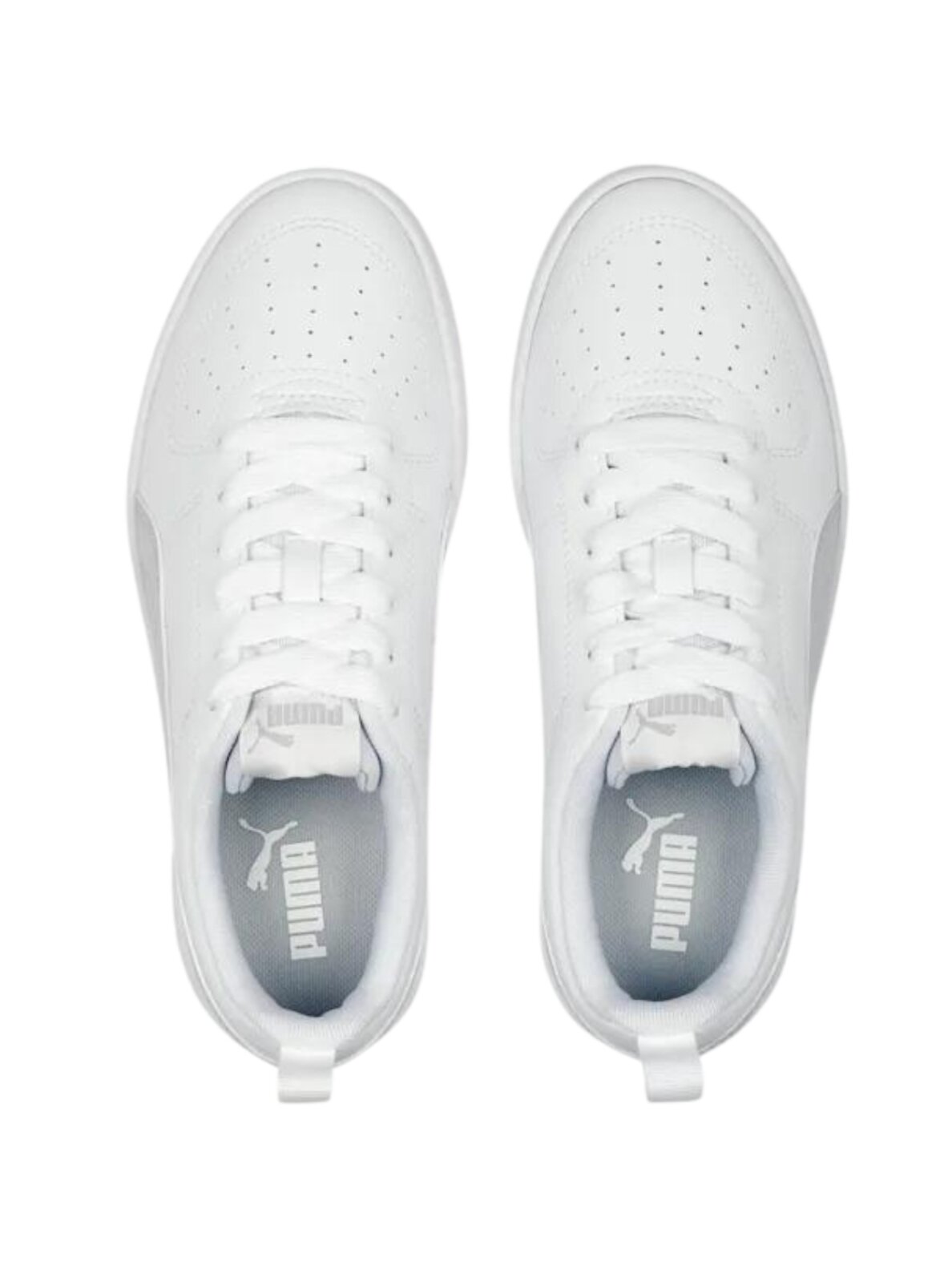 Puma Rickie moteriški batai balti ir pilki 387607 08 1 Puma Rickie moteriški batai balti ir pilki 387607 08 1
