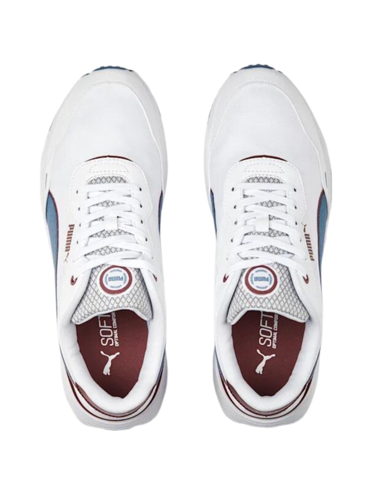 Puma Runtamed Plus moteriški batai balti ir mėlyni 389237 01 1 Puma Runtamed Plus moteriški batai balti ir mėlyni 389237 01 1