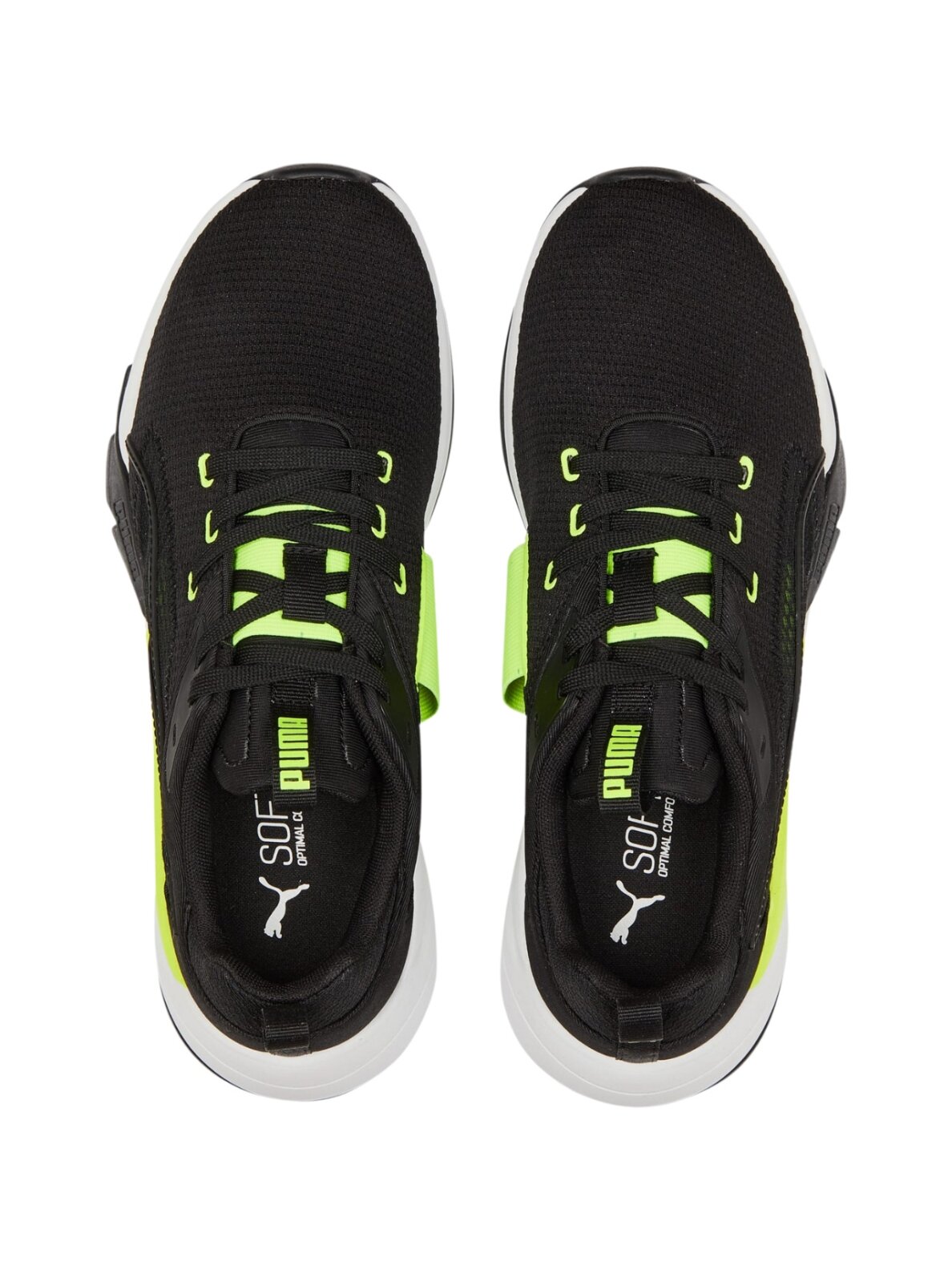 Puma Zora Puma moteriški batai juodos ir žalios spalvos 386274 04 1 Puma Zora Puma moteriški batai juodos ir žalios spalvos 386274 04 1