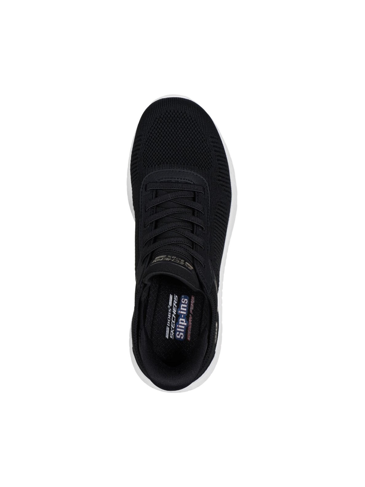 Skechers Bobs Squad moteriški batai juodi 117497 BLK 2 Skechers Bobs Squad moteriški batai juodi 117497 BLK 2