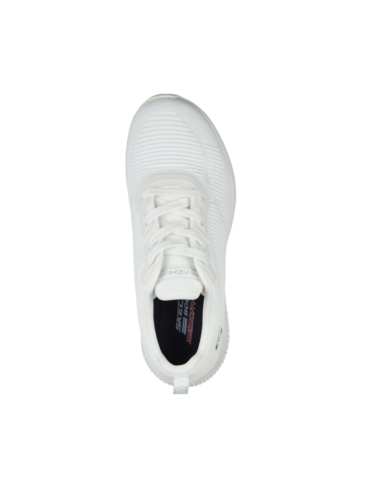 Skechers Bobs Squad moteriški batai – balti Tought Talk 32504 WHT 2 Skechers Bobs Squad moteriški batai – balti Tought Talk 32504 WHT 2