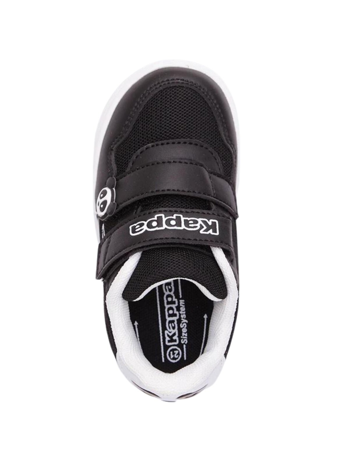 Kappa PIO M Sneakers vaikiški batai juodos ir baltos spalvos 280023M 1110 1 Kappa PIO M Sneakers vaikiški batai juodos ir baltos spalvos 280023M 1110 1