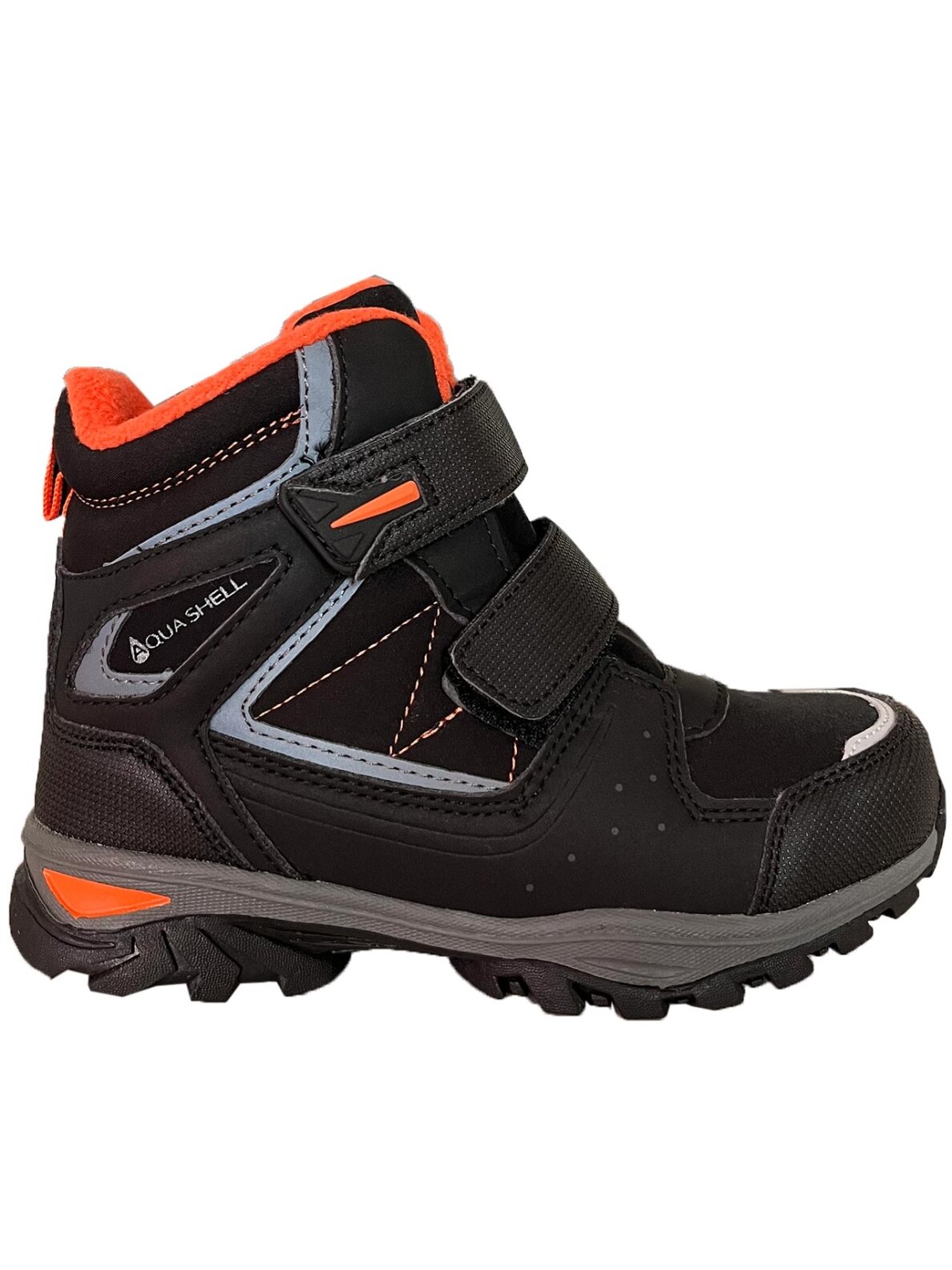 Lee Cooper vaikiški batai juodos ir oranžinės spalvos LCJ-23-01-2060K