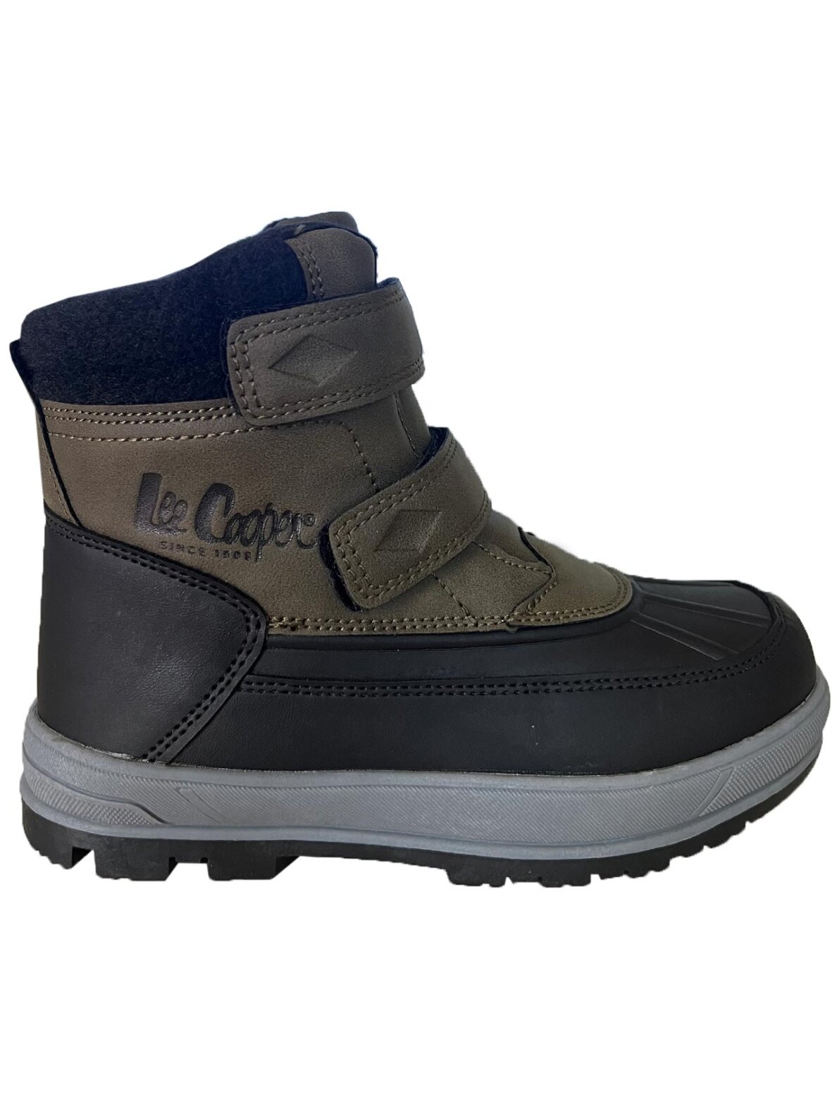Lee Cooper chaki spalvos vaikiški batai LCJ-23-01-2058K