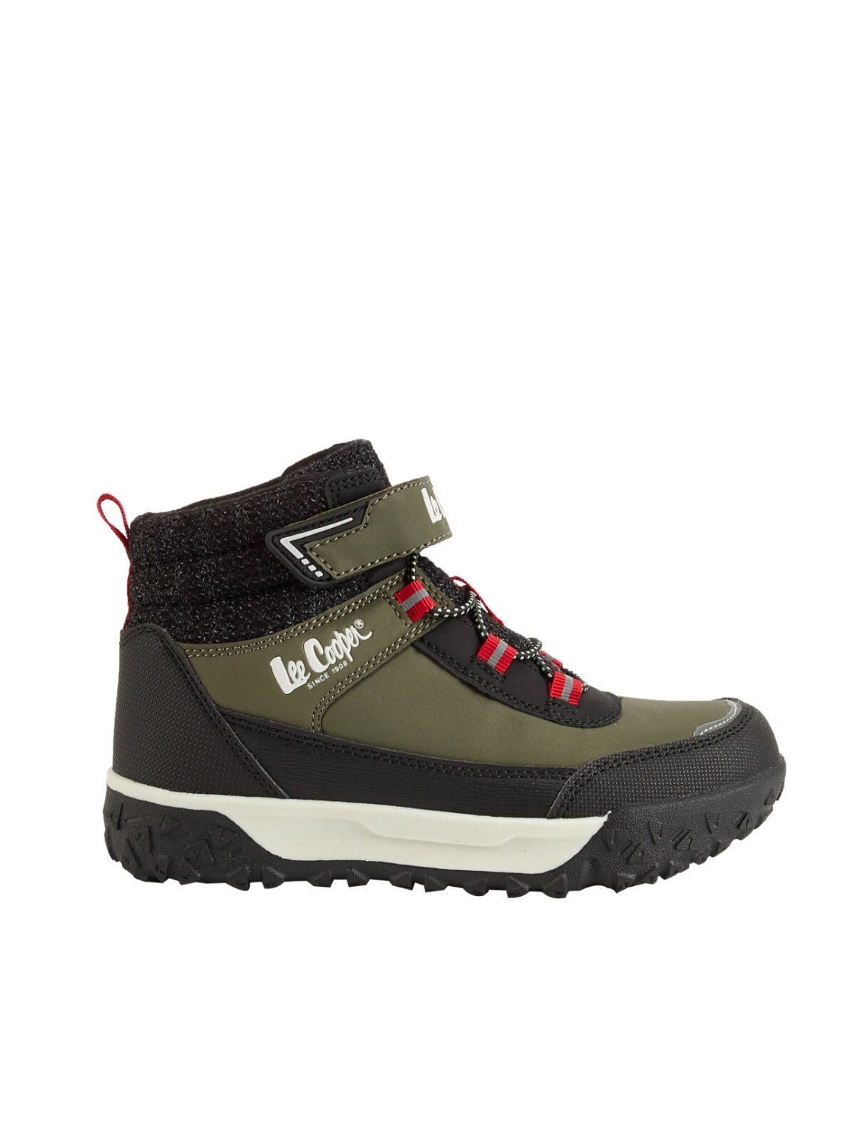 Lee Cooper chaki spalvos vaikiški batai LCJ-25-01-3758K