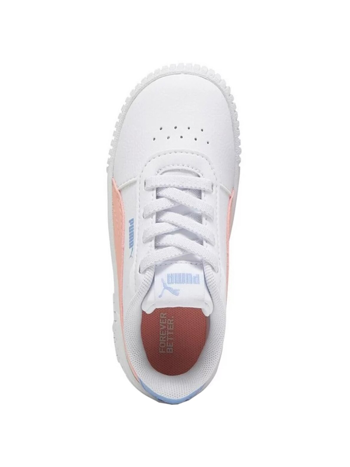 Puma Carina 2.0 AC vaikiški batai balti 386187 12 1