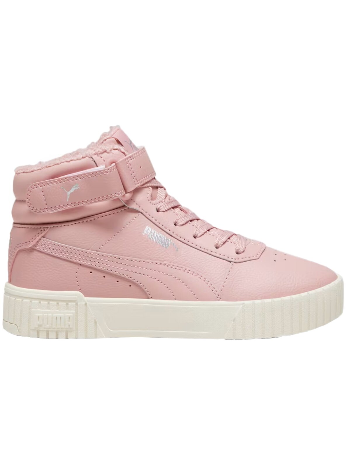 Puma Carina 2.0 Mid WTR vaikiški batai, rožinė 387380 03
