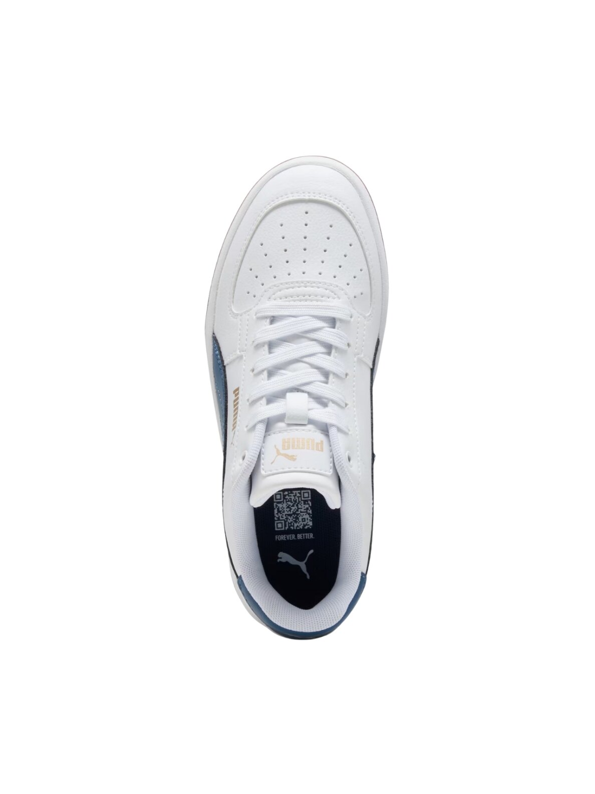 Puma Caven 2.0 vaikiški batai balti-mėlyni 393837 57 3