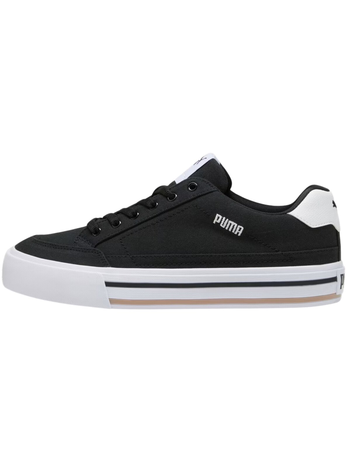 Puma Court Classic vaikiški batai, juodi 395020 03 3 Puma Court Classic vaikiški batai, juodi 395020 03 3