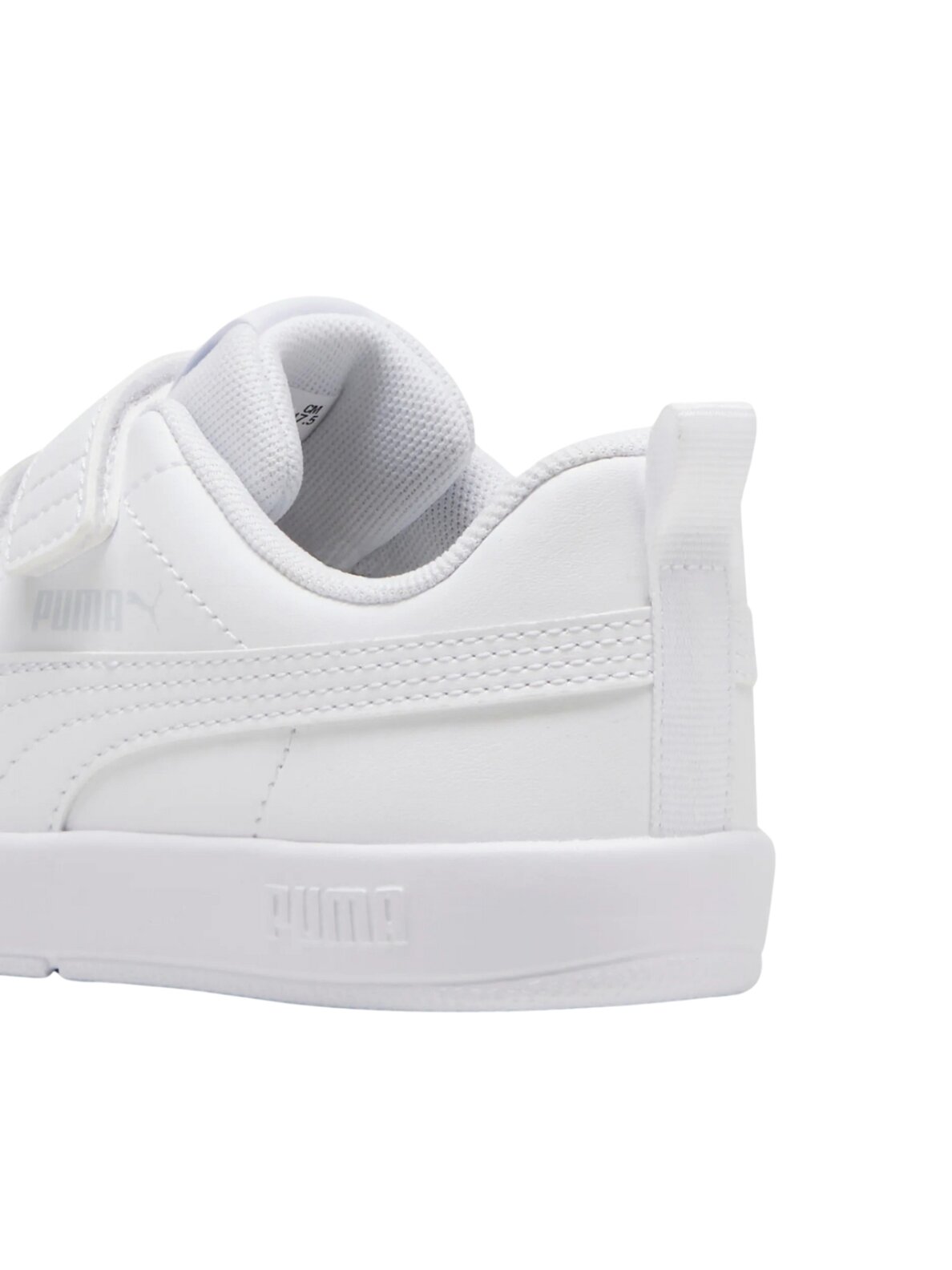 Puma Courtflex V3 V PS balti batai vaikams 397642 02 2