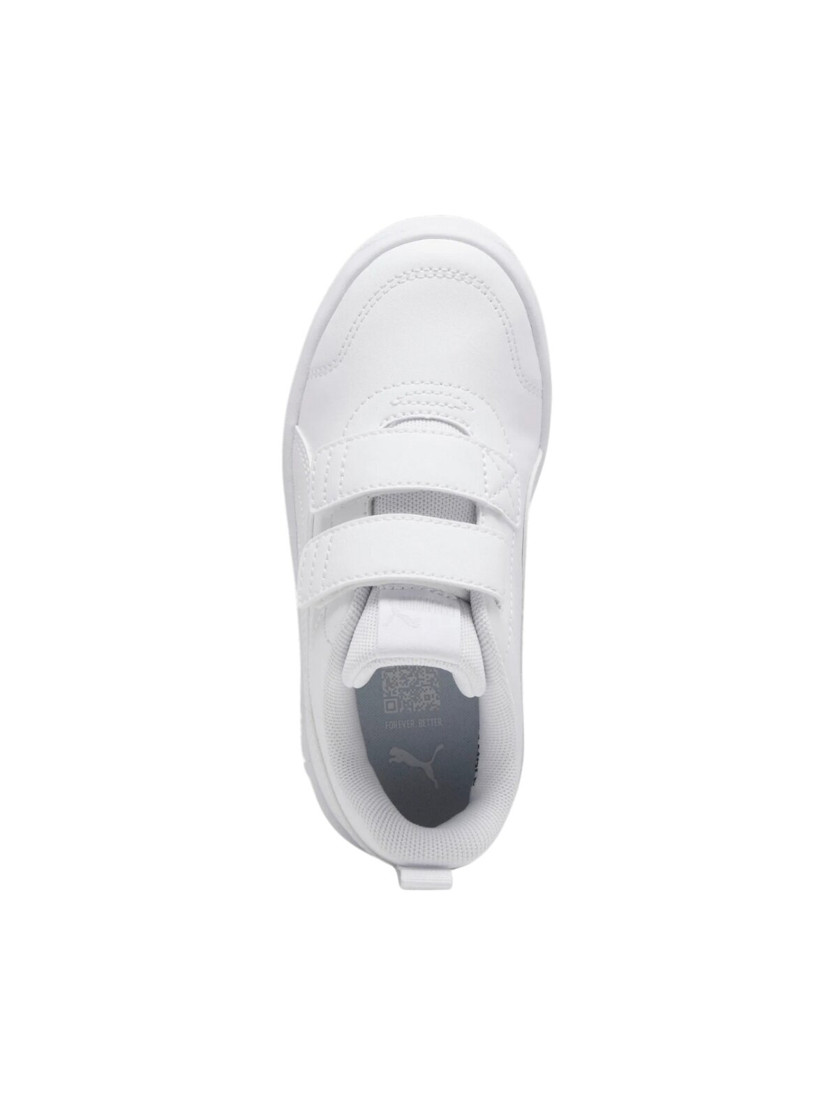 Puma Courtflex V3 V PS balti batai vaikams 397642 02 3