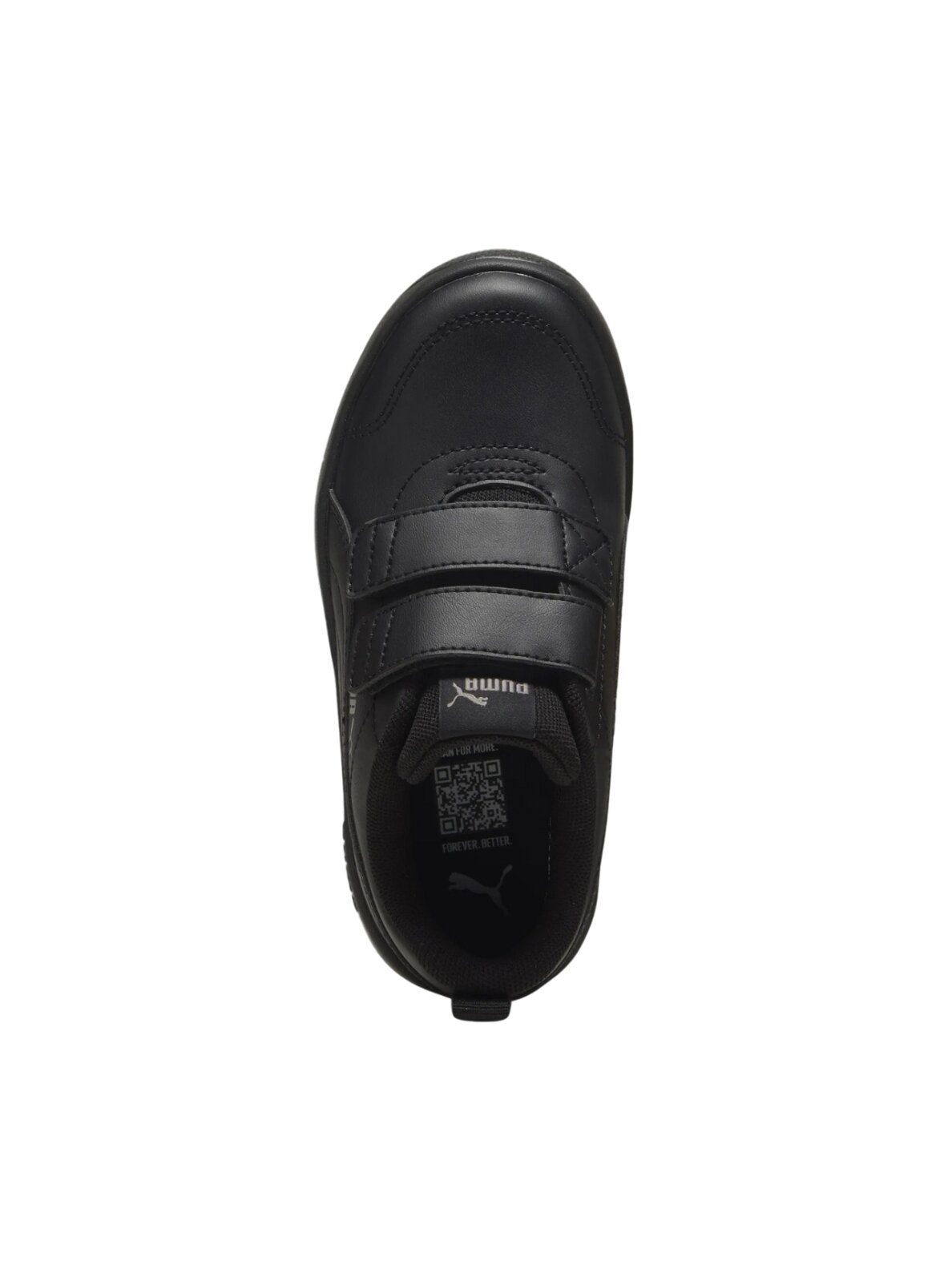 Puma Courtflex V3 V PS vaikiški batai juodi 397642 01 3
