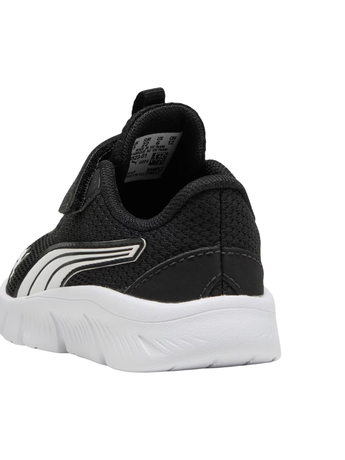 Puma Flex Focus Modern AC+ Inf vaikiški batai juodi 311523 01 2 Puma Flex Focus Modern AC+ Inf vaikiški batai juodi 311523 01 2