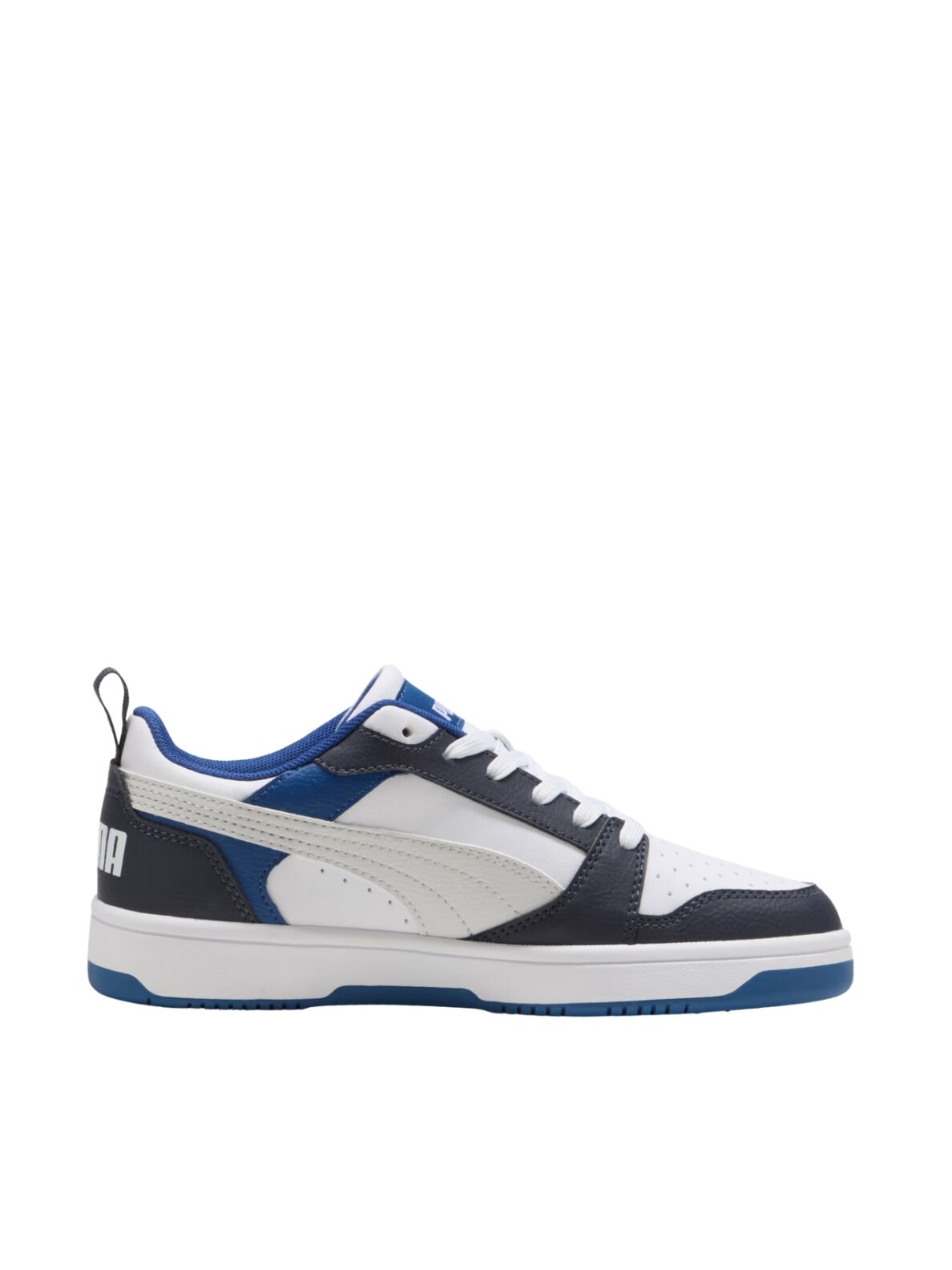 Puma Rebound V6 Lo Mid batai vaikams balti-mėlyni 393833 28 4