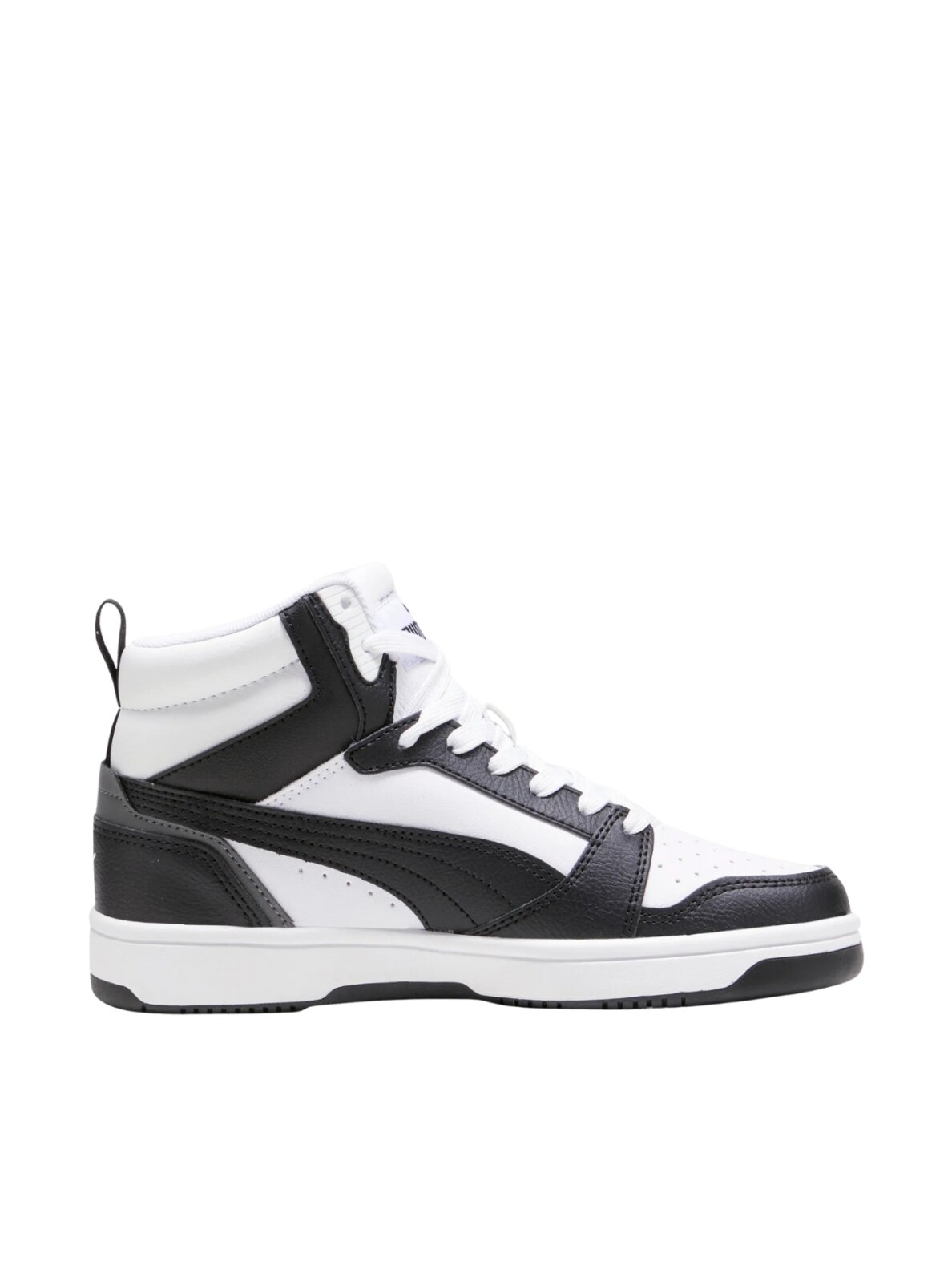 Puma Rebound V6 Mid batai vaikams balti-juodi 393831 01 4 Puma Rebound V6 Mid batai vaikams balti-juodi 393831 01 4