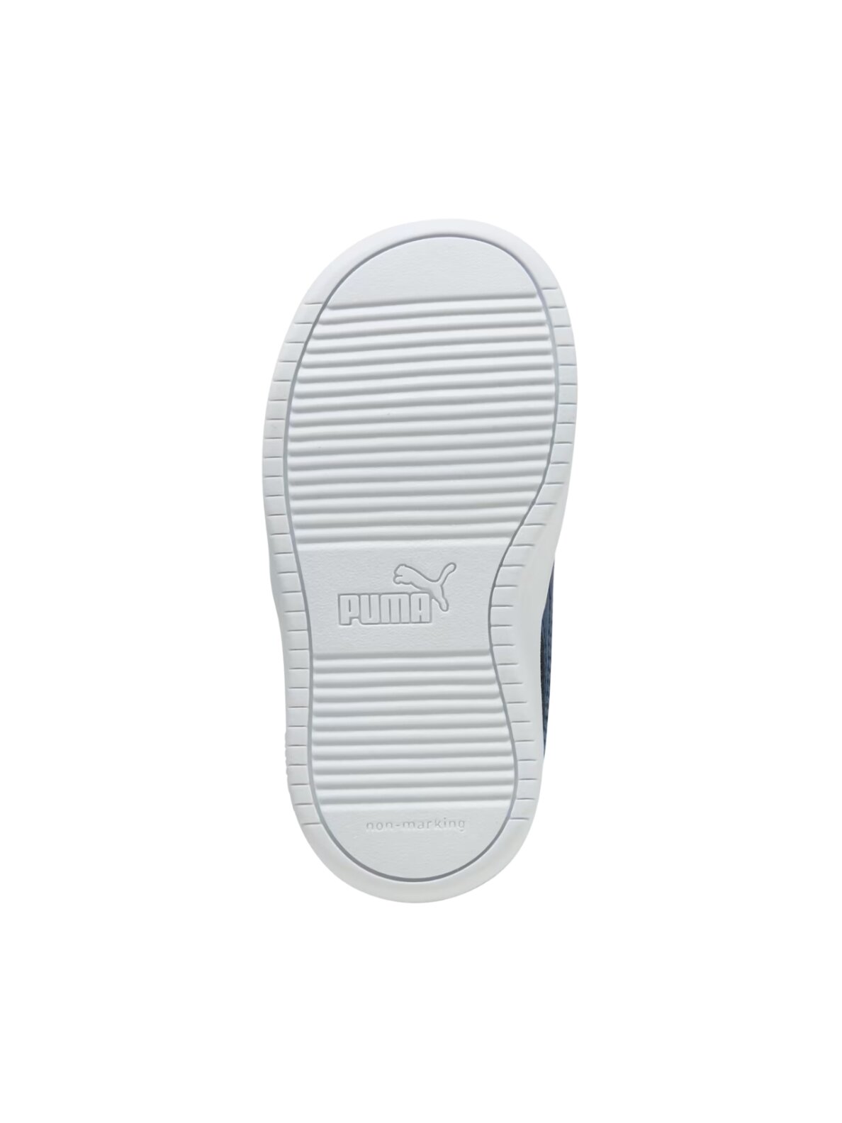Puma Rickie AC+ Inf vaikiški bateliai balti/mėlyni 384314 44 5 Puma Rickie AC+ Inf vaikiški bateliai balti/mėlyni 384314 44 5