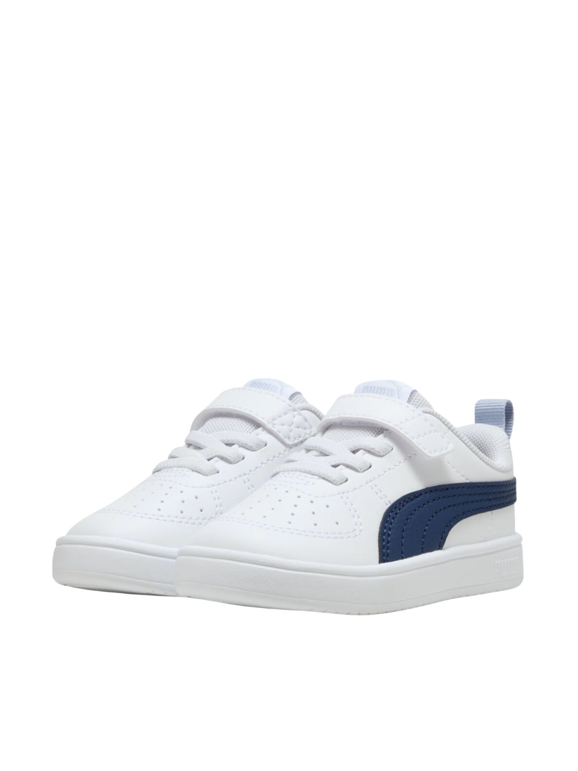 Puma Rickie AC+ Inf vaikiški bateliai balti/mėlyni 384314 44 1 Puma Rickie AC+ Inf vaikiški bateliai balti/mėlyni 384314 44 1