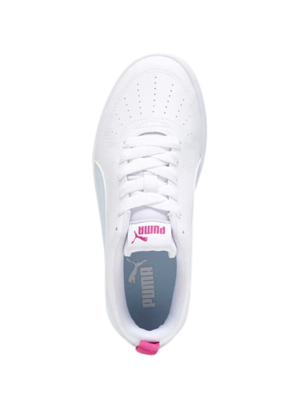 Puma Rickie vaikiški batai balti ir mėlyni 384311 21