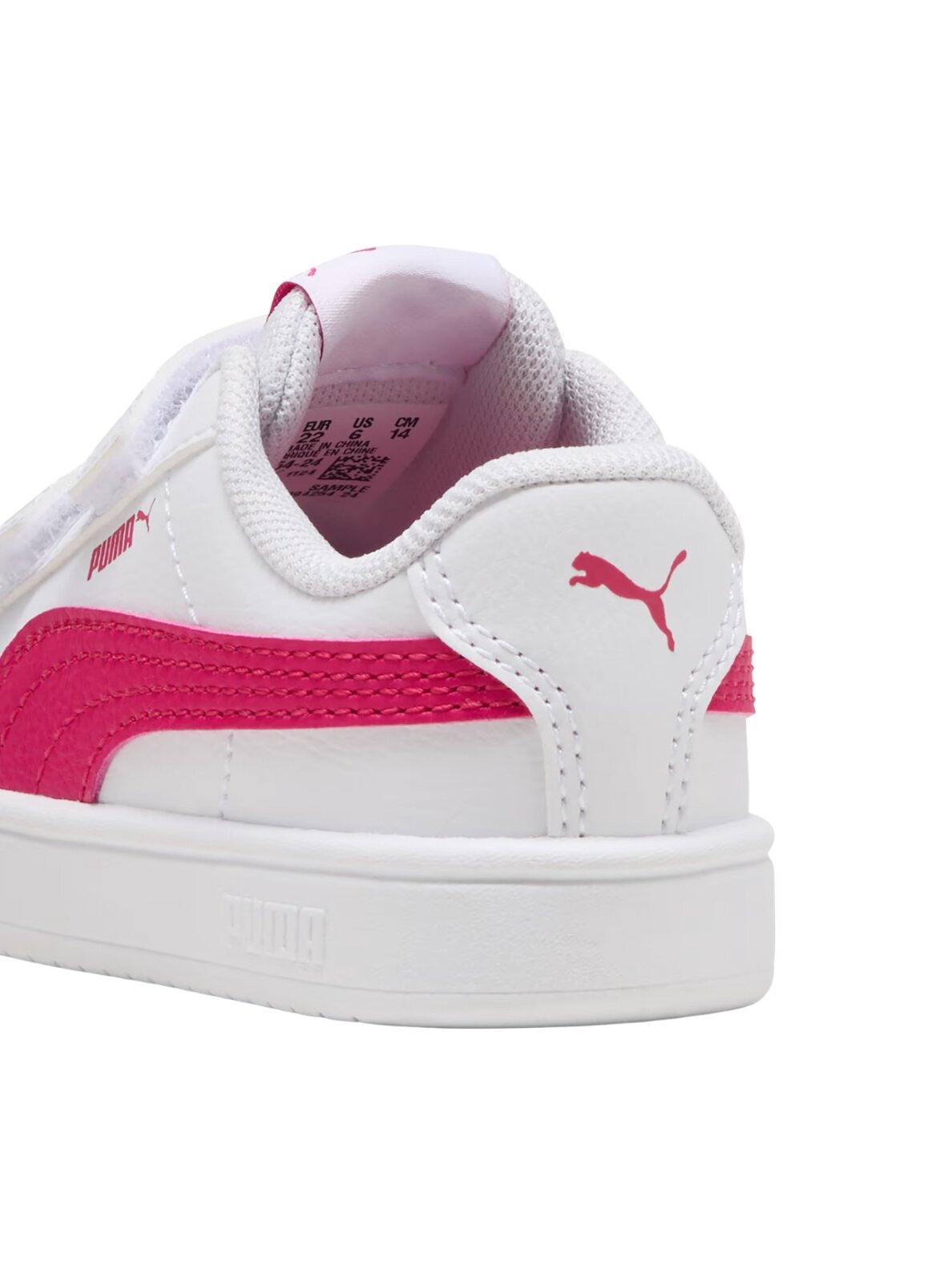 Puma Rickie Classic V Inf vaikiški batai, balti ir rožiniai 394254 24 2 Puma Rickie Classic V Inf vaikiški batai, balti ir rožiniai 394254 24 2