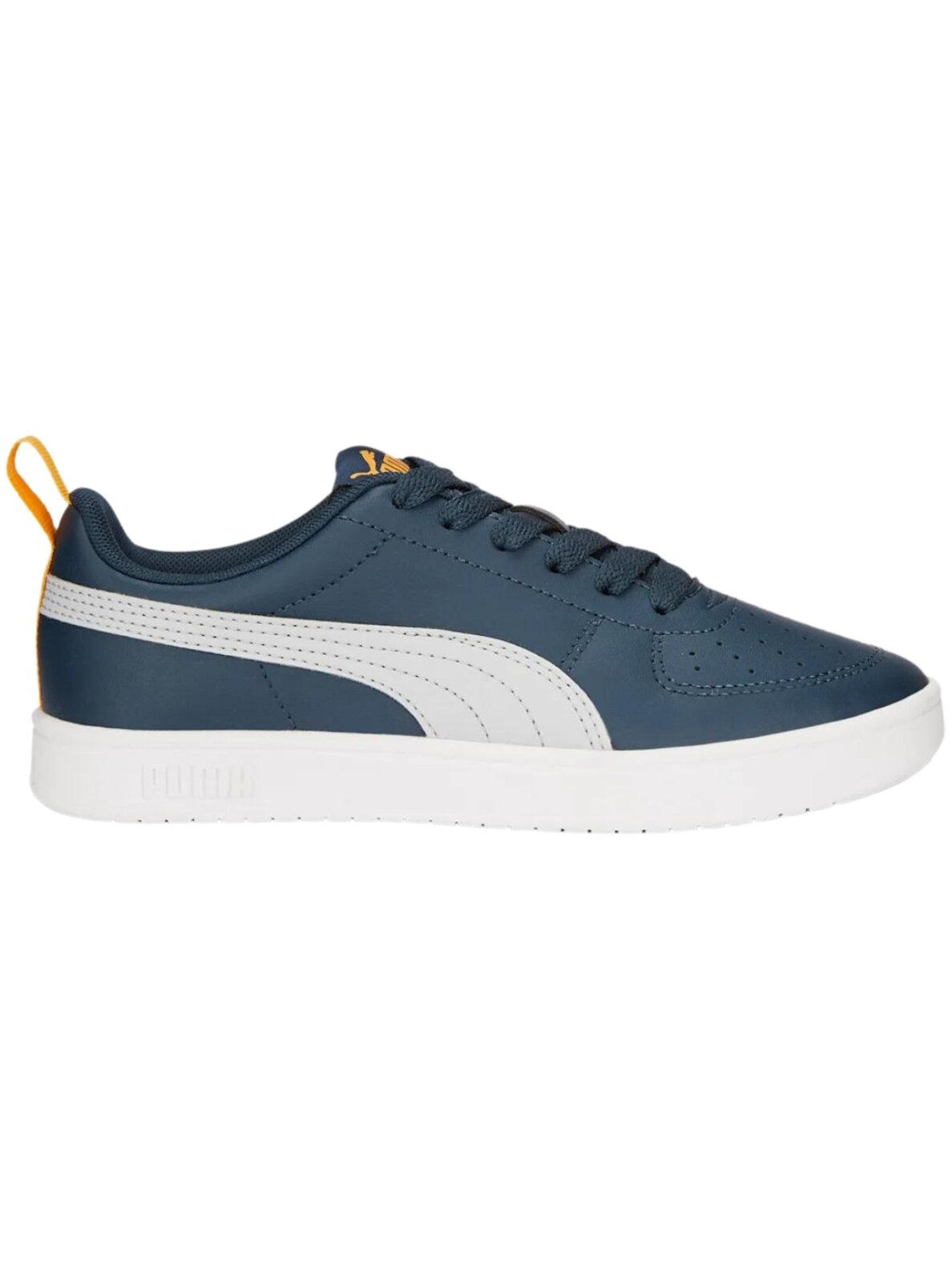 Puma Rickie Jr vaikiški batai tamsiai mėlyni ir balti 384311 13