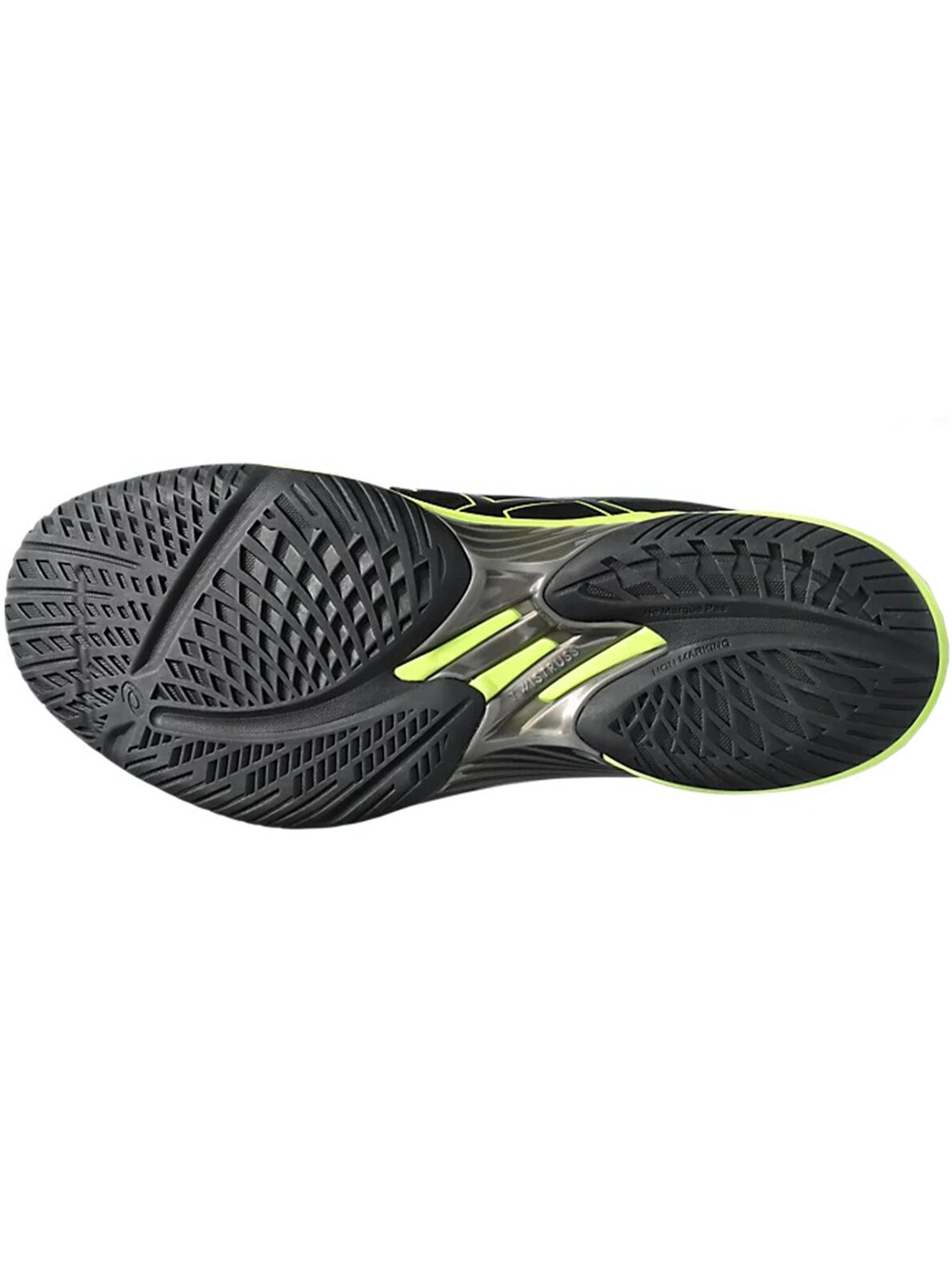 Asics Sky Elite FF 2 vyriški batai juodos ir laimo spalvos 1051A064 004 4