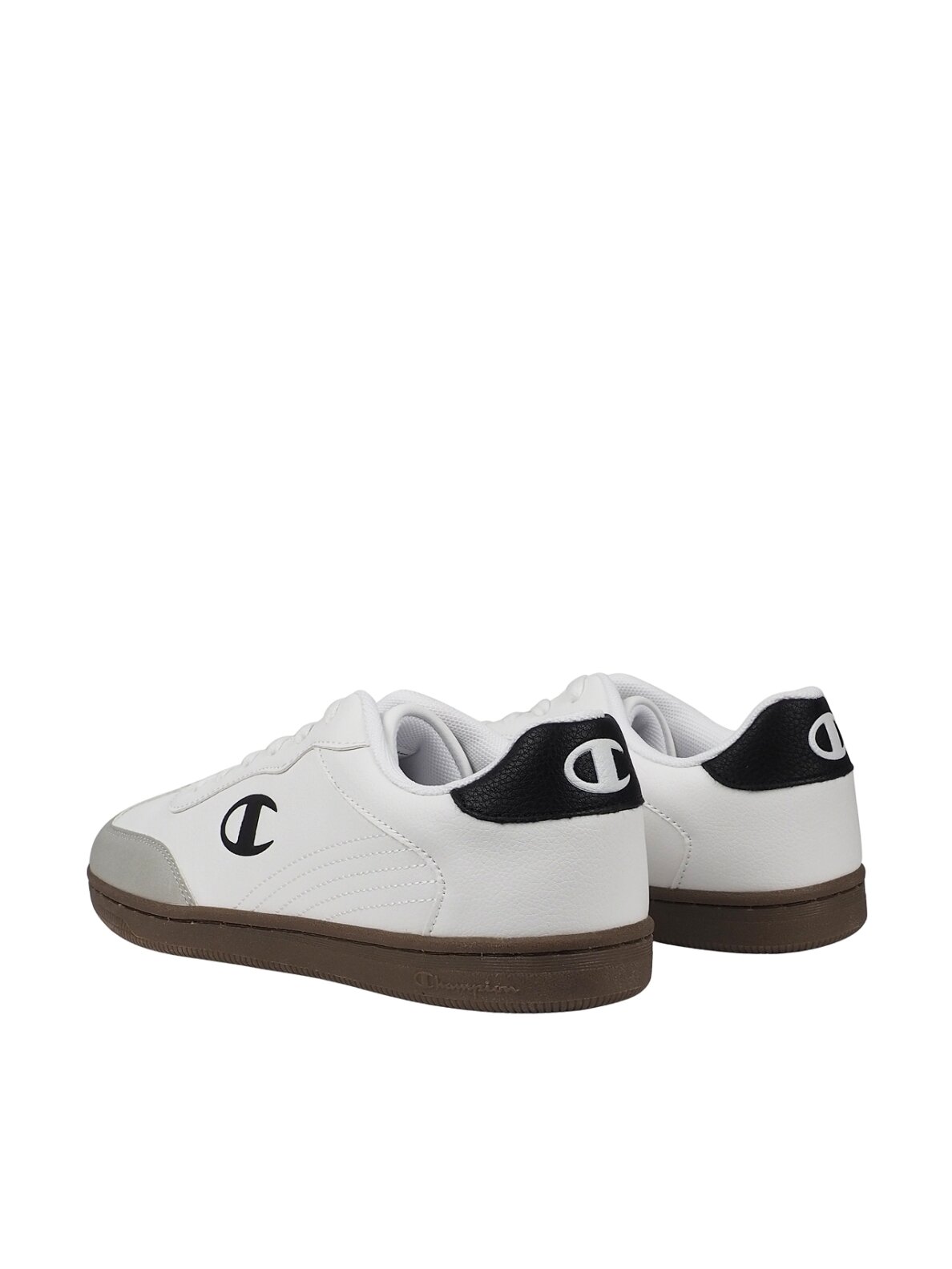 Champion Prestige Mix Material Low Cut vyriški batai, balti S22330 WW001 2