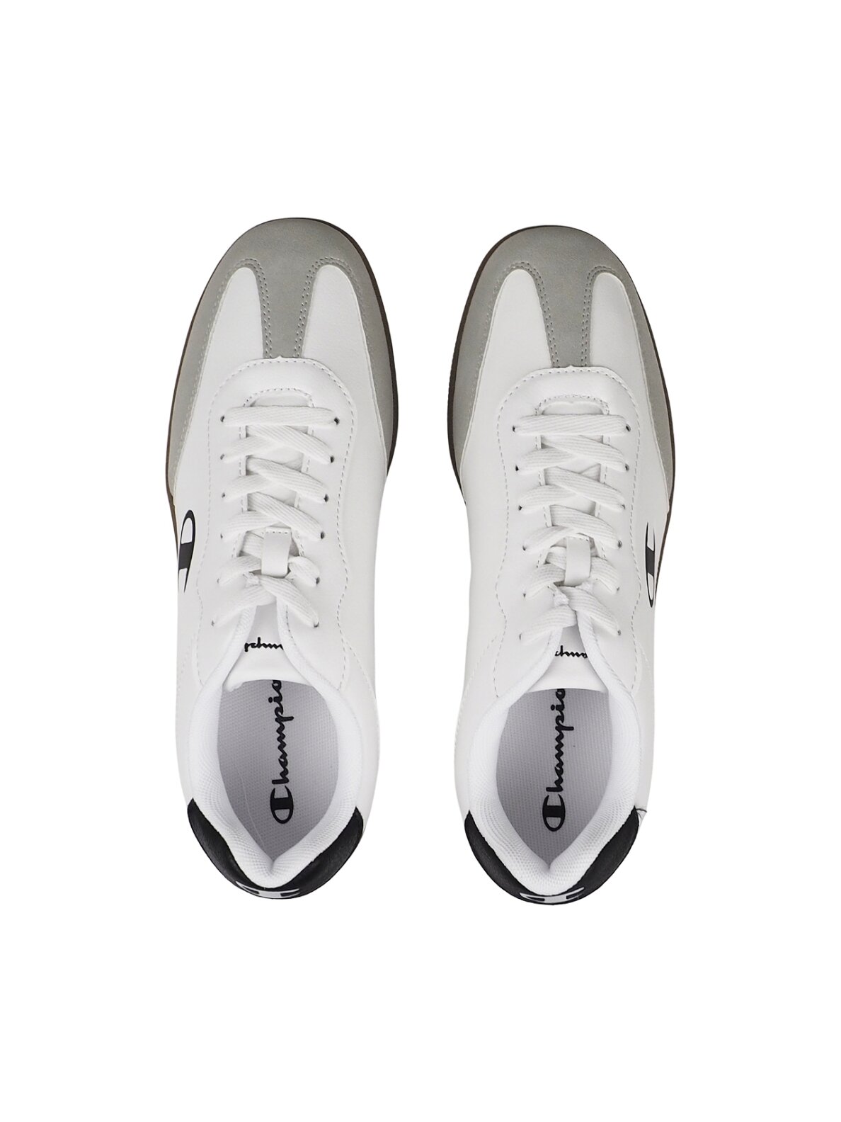 Champion Prestige Mix Material Low Cut vyriški batai, balti S22330 WW001 3