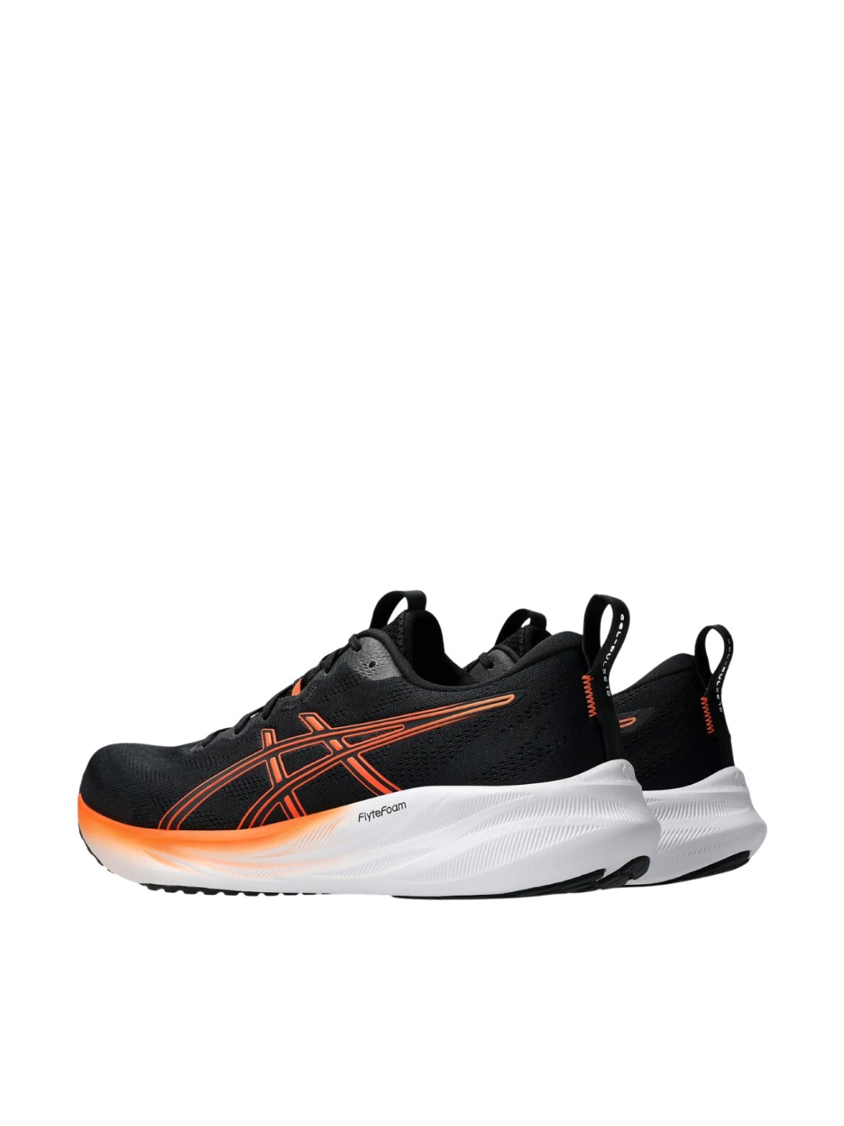 Asics Gel-Pulse 16 vyriški bėgimo bateliai, juodi ir oranžiniai 1011B962 001 2